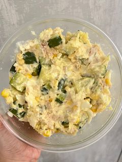 節瓜鮪魚沙拉 的食譜成品照片