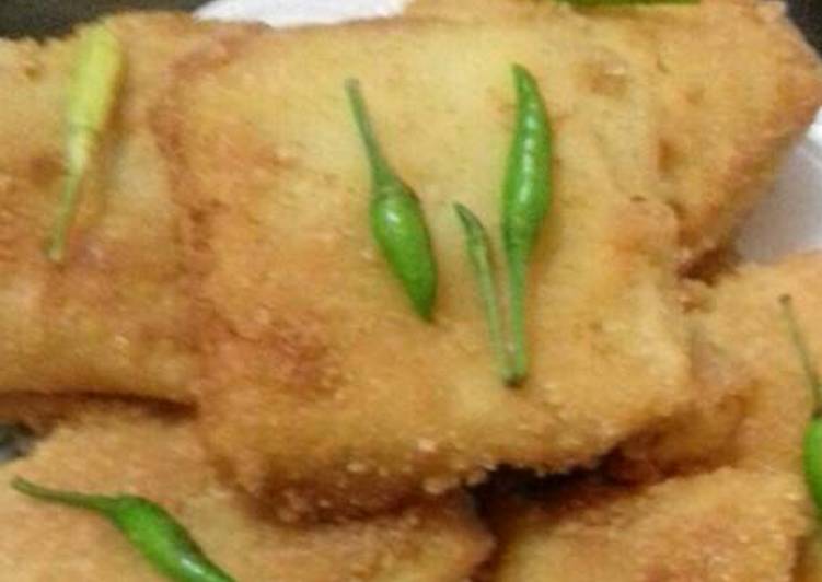 Resep Risoles jumbo isi pepaya,wortel dan udang yang Enak