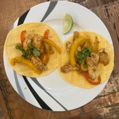 A picture of Sheet Pan Chicken Fajitas.