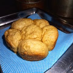 A picture of No knead bread without oven.