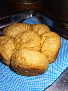 A picture of No knead bread without oven.