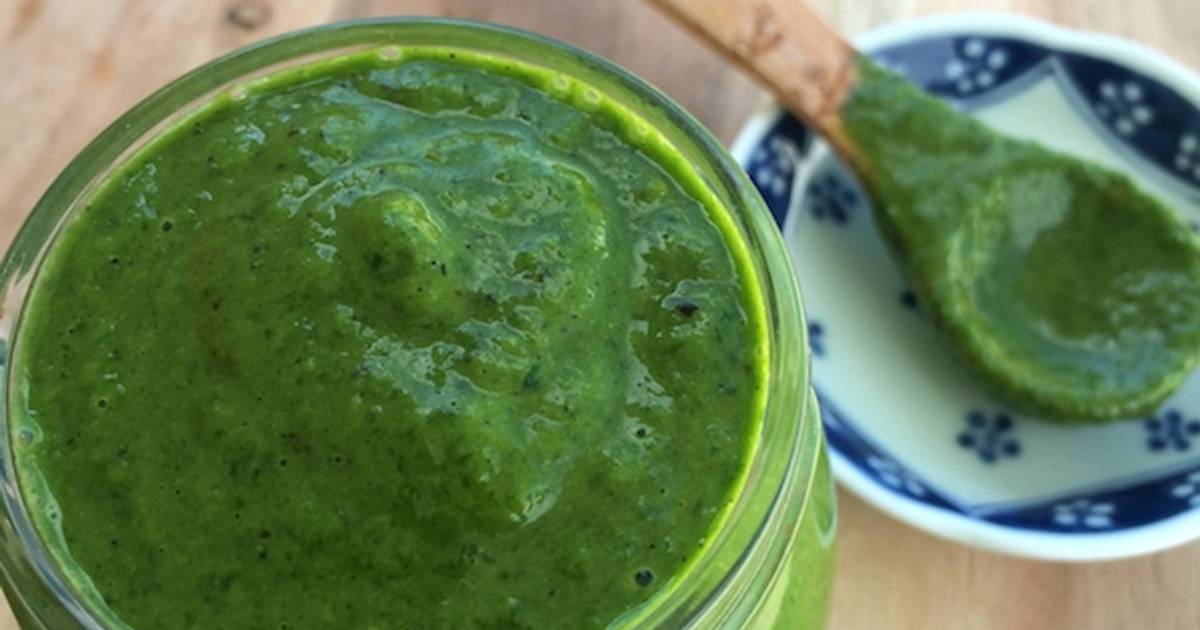 Thermomix spinach and anchovy relish Recipe by Monica at Cooking It