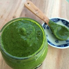 Thermomix spinach and anchovy relish A picture of Thermomix spinach and anchovy relish.