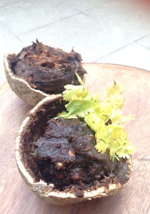 รูปของ มะขวิดคลุก(masala bel chutney)