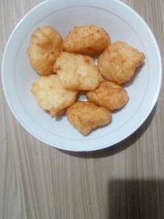 A picture of Water Yam Balls (Ojojo).