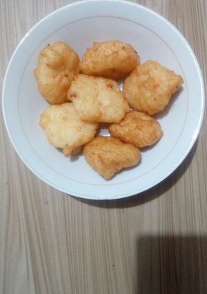 A picture of Water Yam Balls (Ojojo).