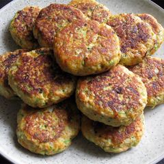 Chicken Rissoles with Loads of Vegetables A picture of Chicken Rissoles with Loads of Vegetables.