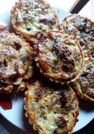 صورة لوصفة ميني كيش بالفطر