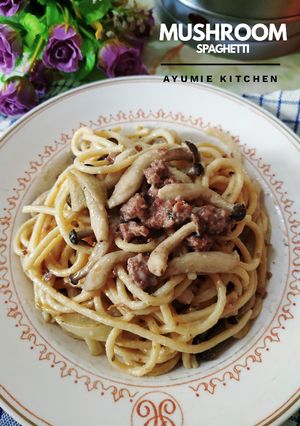 Foto resep 🍄Mushroom Spaghetti 🍄