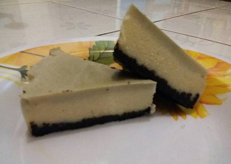 Bumbu Menyiapkan Kue Keju Dingin, Lezat Sekali