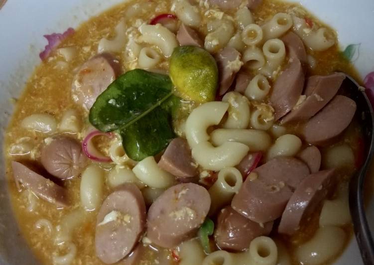 Resep Seblak macaroni sosis mrs.chia, Menggugah Selera