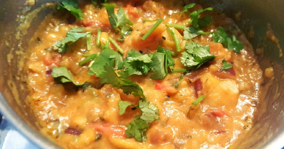 Mashed potato curry Recipe by AK 👩🏻‍🍳 - Cookpad