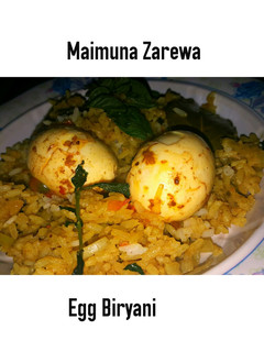 A picture of Egg biryani.