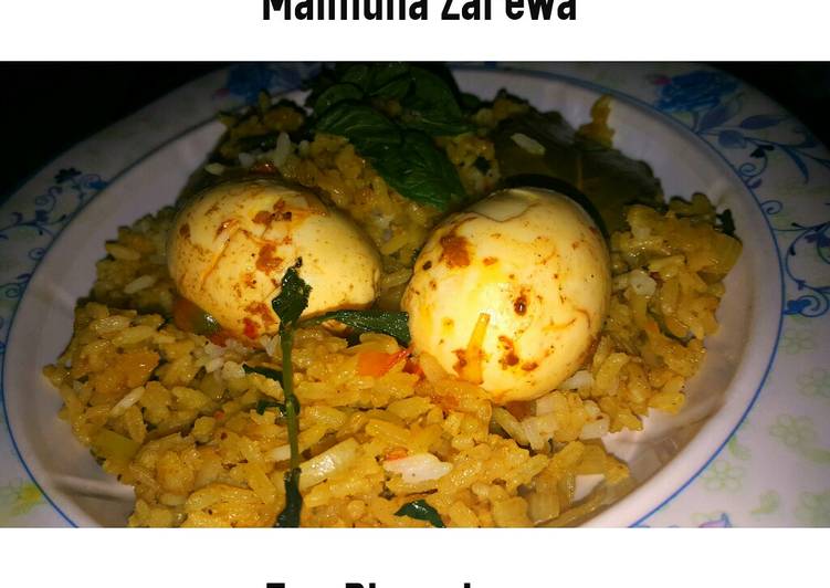 Recipe of Any-night-of-the-week Egg biryani