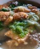 แกงจืดไข่น้ำหมูสับ