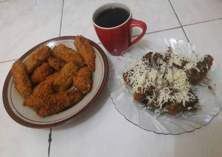 Pisang goreng crispy