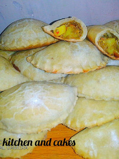 A picture of Yummy meat pie.
