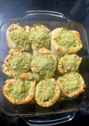 A picture of Baklava.