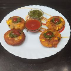 Corn Potato Cutlets A picture of Corn Potato Cutlets.