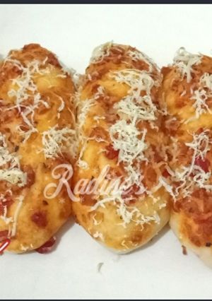 Foto resep Roti Pizza Sosis