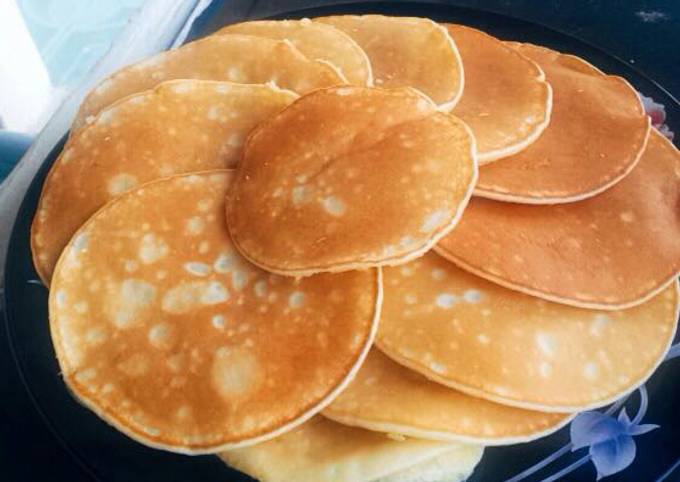 Pancake keju teflon simple