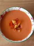 Gazpacho de nectarina