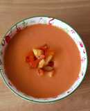 Gazpacho de nectarina