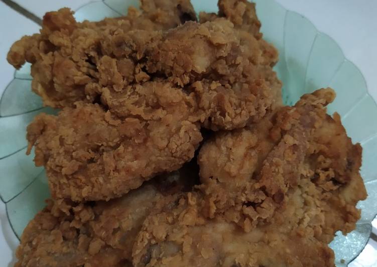 Cara Memasak Ayam kriwil KFC kw Anti Ribet!
