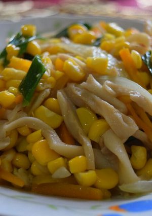 Foto resep Cah jamur jagung manis