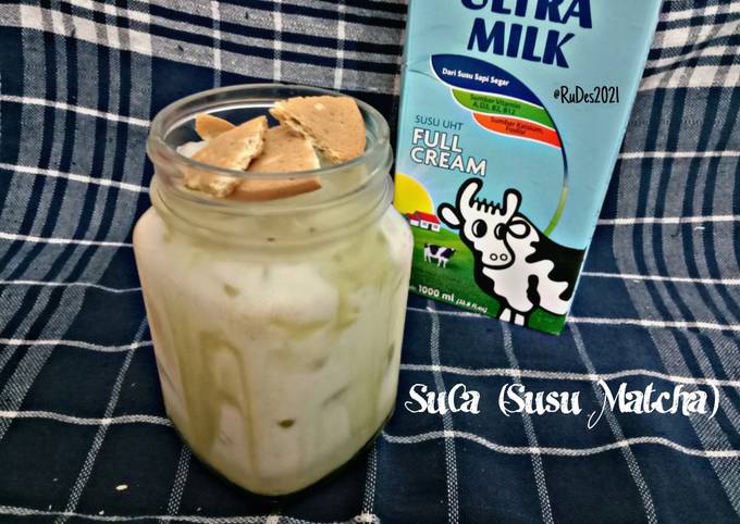 Resep Es SuCa (Susu Matcha) yang Bikin Ngiler