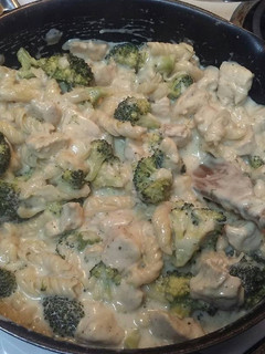 A picture of One Pot Chicken Broccoli Alfredo.