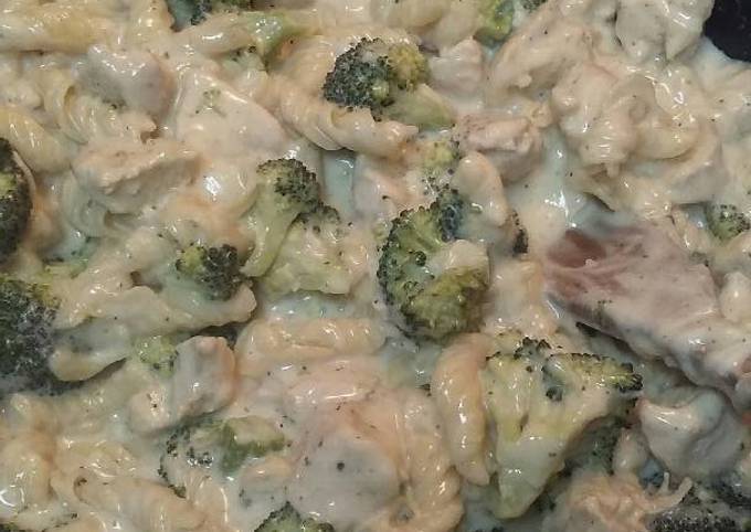One Pot Chicken Broccoli Alfredo recipe main photo