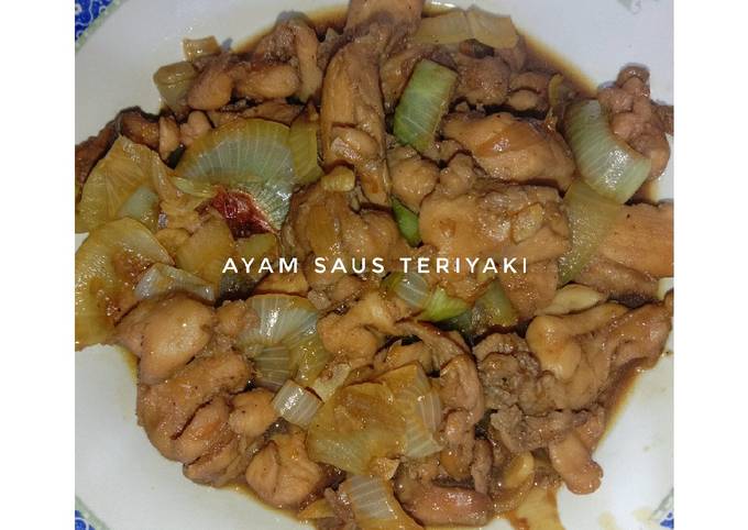 Ayam saus teriyaki