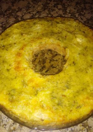 Una foto de Budín de papa