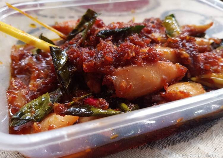 Sambal cumi asin