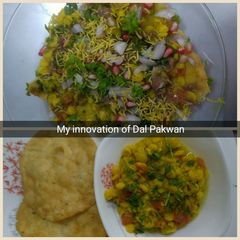 A picture of Dal pakwan.