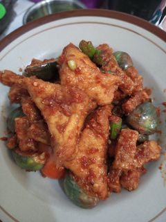 Foto resep Oreg tempe tahu mix terong lalap