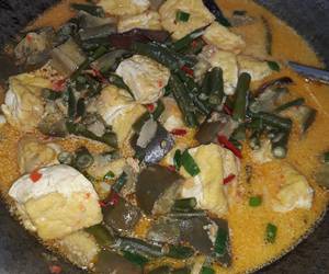 Resep Unik Sayur lodeh santan (tahu, kacang panjang, terong) Enak Bergizi Resep Unik Sayur lodeh santan (tahu, kacang panjang, terong) Enak Bergizi