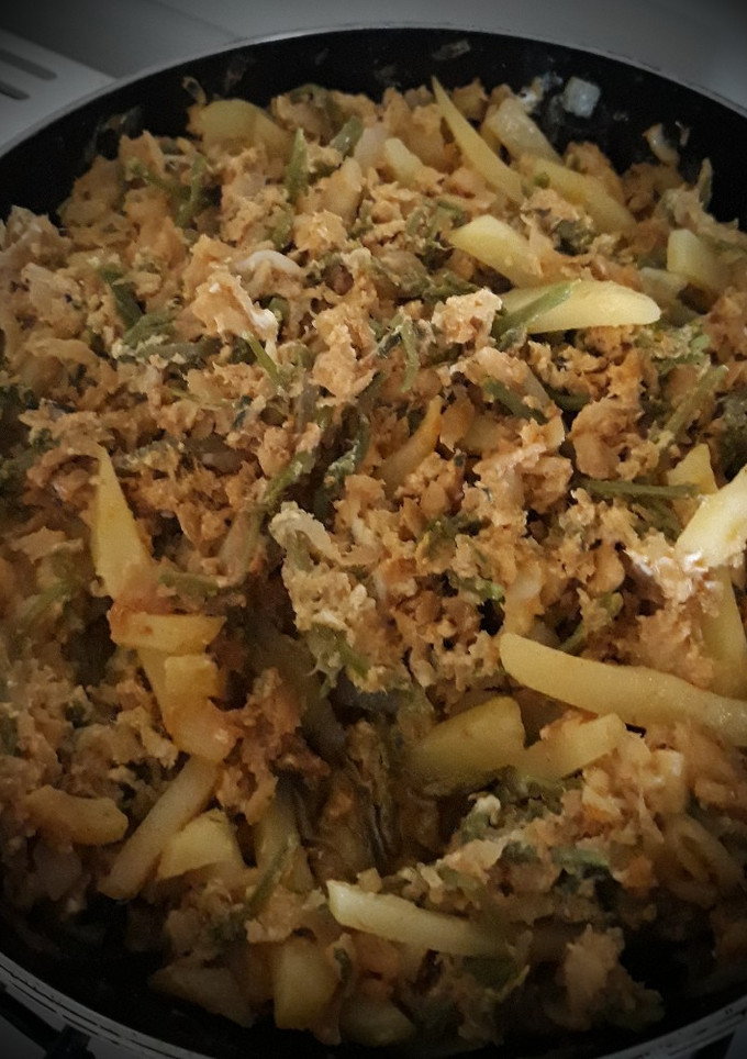 Una foto de Bacalao Revuelto