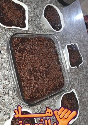 صورة لوصفة بودينغ شوكولاته بالشوفان