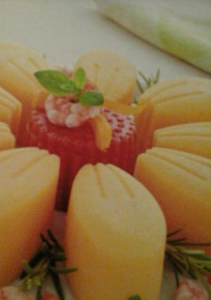 Una foto de Polenta de dos sabores 