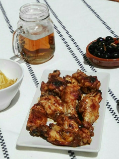 Una foto de Alitas al horno