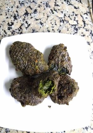 Una foto de Buñuelos de espinaca