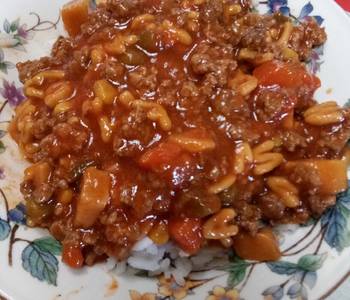 The New Way Cooking Recipe Nikkis Beef Stew Over Rice Delicious Steady