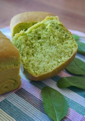 Foto resep Vegan Spinach Bread