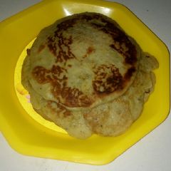 A picture of Plantain pancakes.