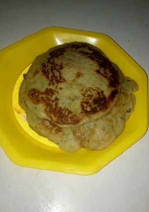 A picture of Plantain pancakes.