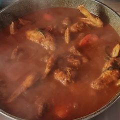 A picture of Assam Pedas Chicken.