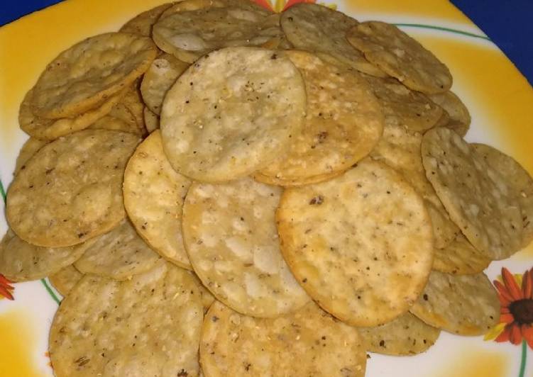 Farsi puri l Traditional diwali snack