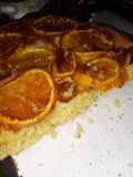 Torta vegana de naranjas